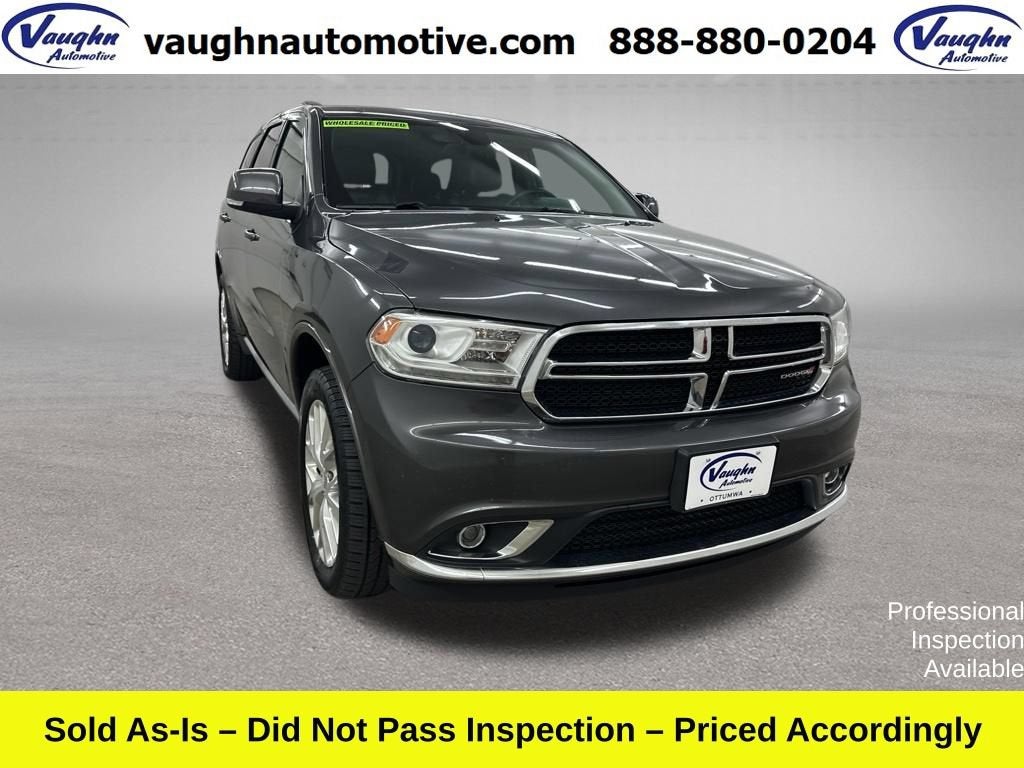 2016 Dodge Durango Limited in Gray — front three-quarter view