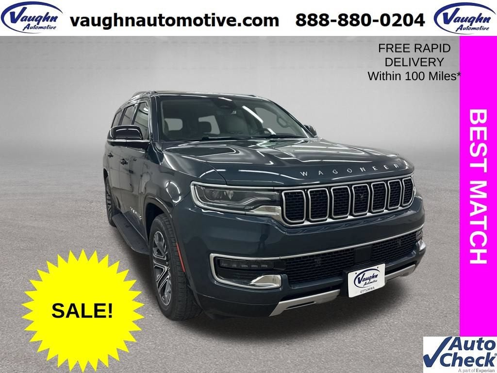 2024 Jeep Wagoneer Series II in Gray — front three-quarter view