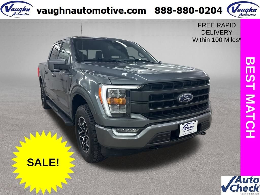 2023 Ford F-150 XL in Charcoal — front three-quarter view