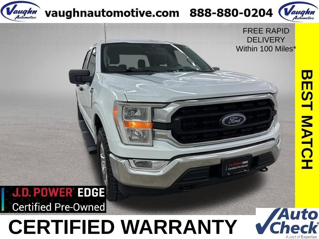 2022 Ford F-150 XL in White — front three-quarter view