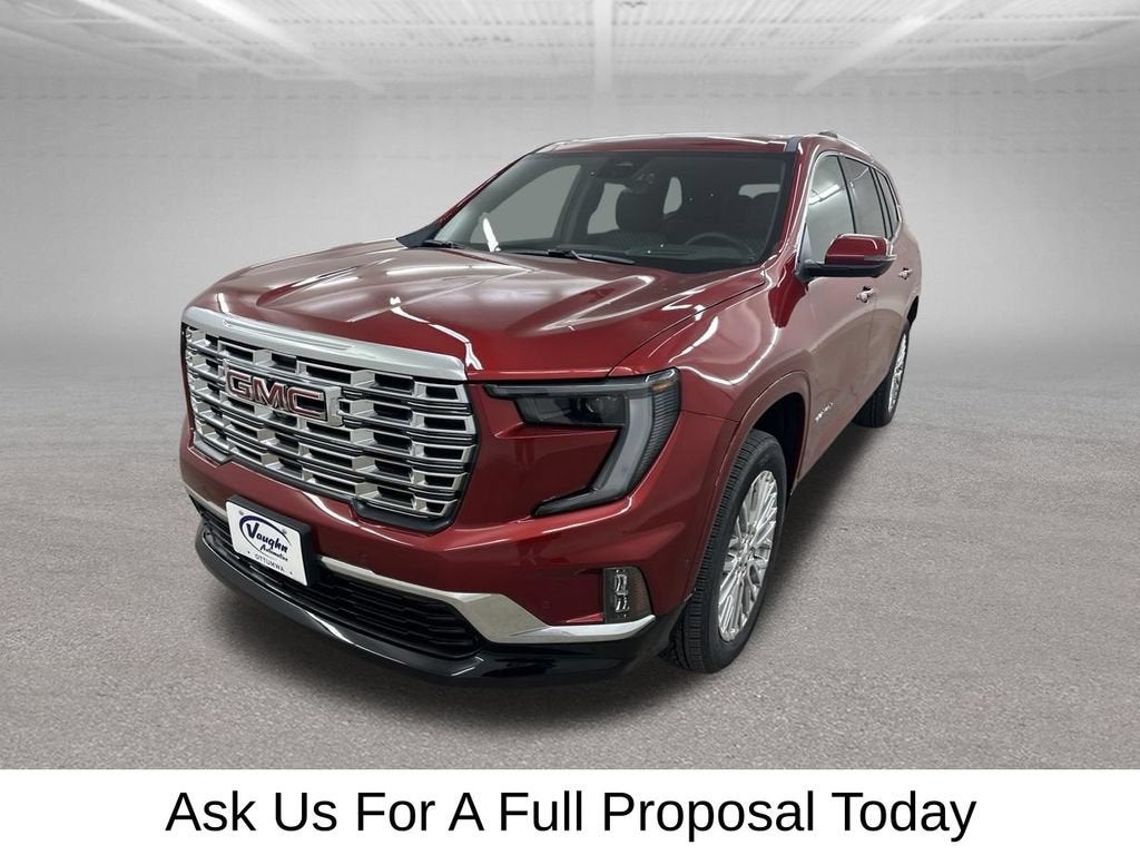 2026 GMC Acadia — interior view
