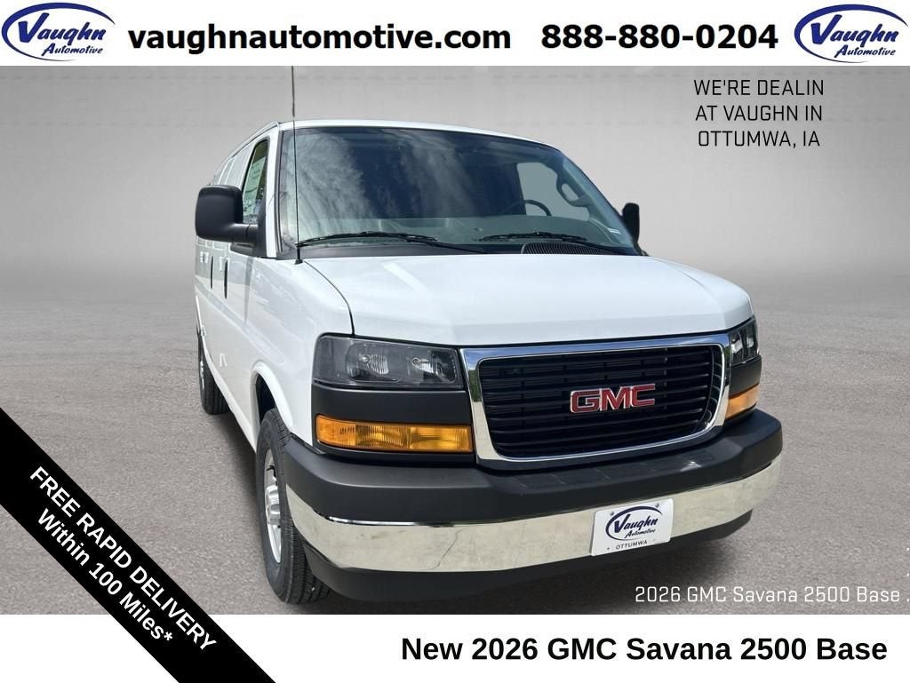 2026 GMC Savana Cargo